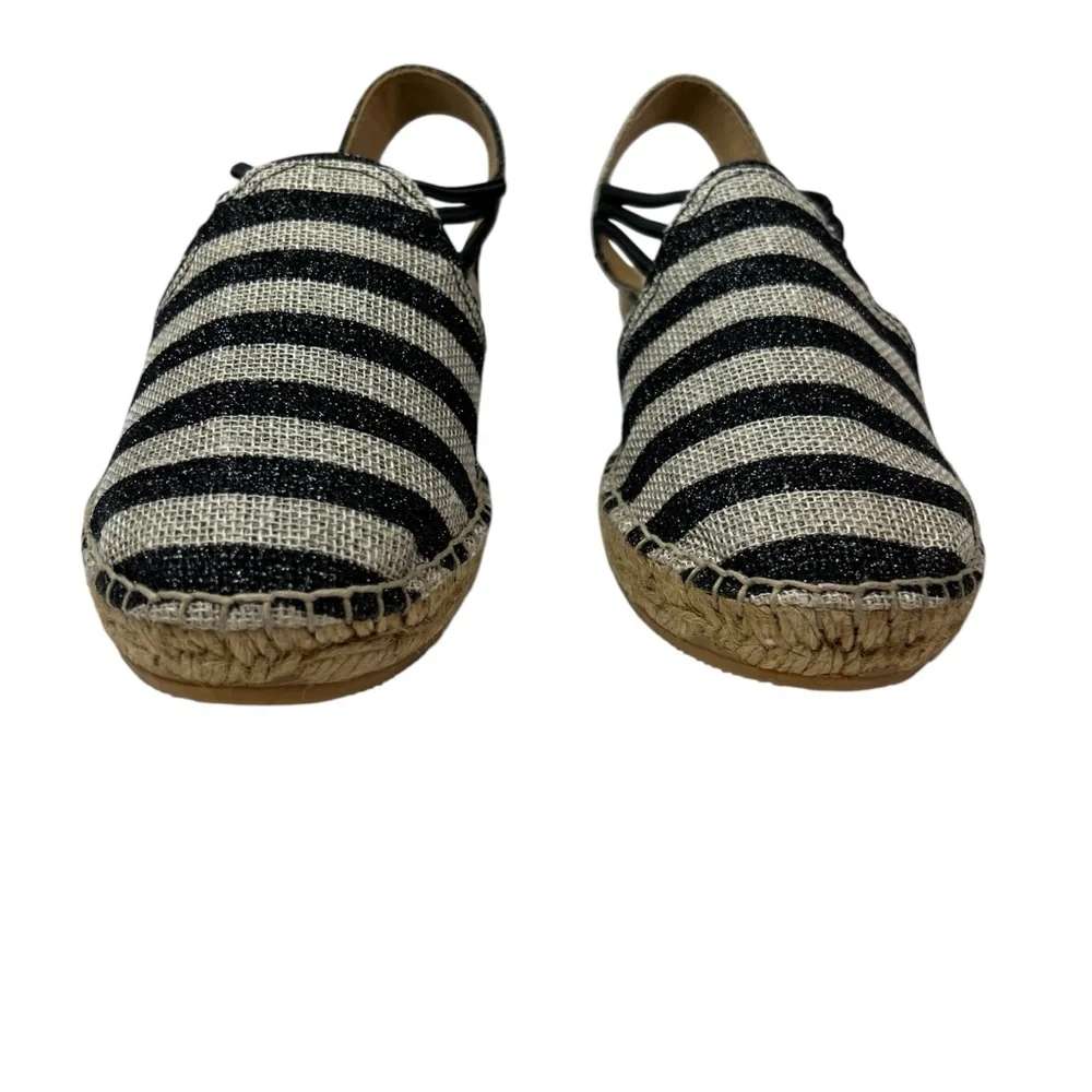 Toni‎ Pons Striped Nancy Espadrille Sandals 35/4.5